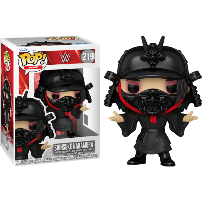 WWE - Shinsuke Nakamura Pop! Vinyl Figure - product image 1 | Mighty Toys Australia