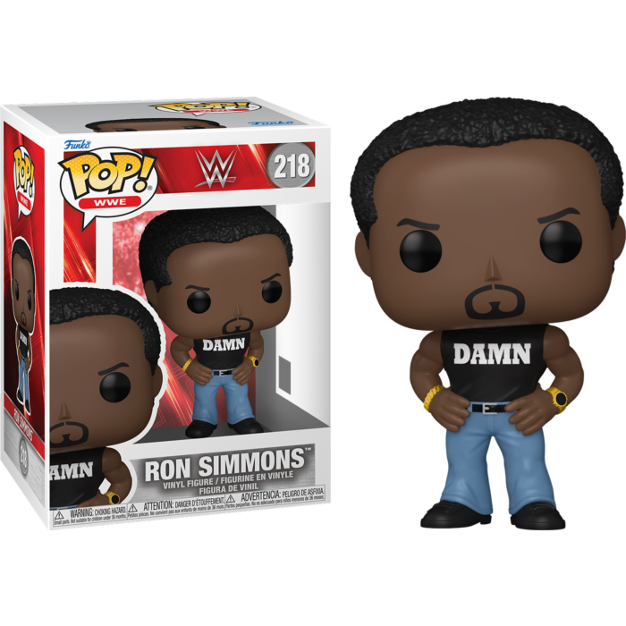 WWE - Ron Simmons Pop! Vinyl Figure - product image 1 | Mighty Toys Australia