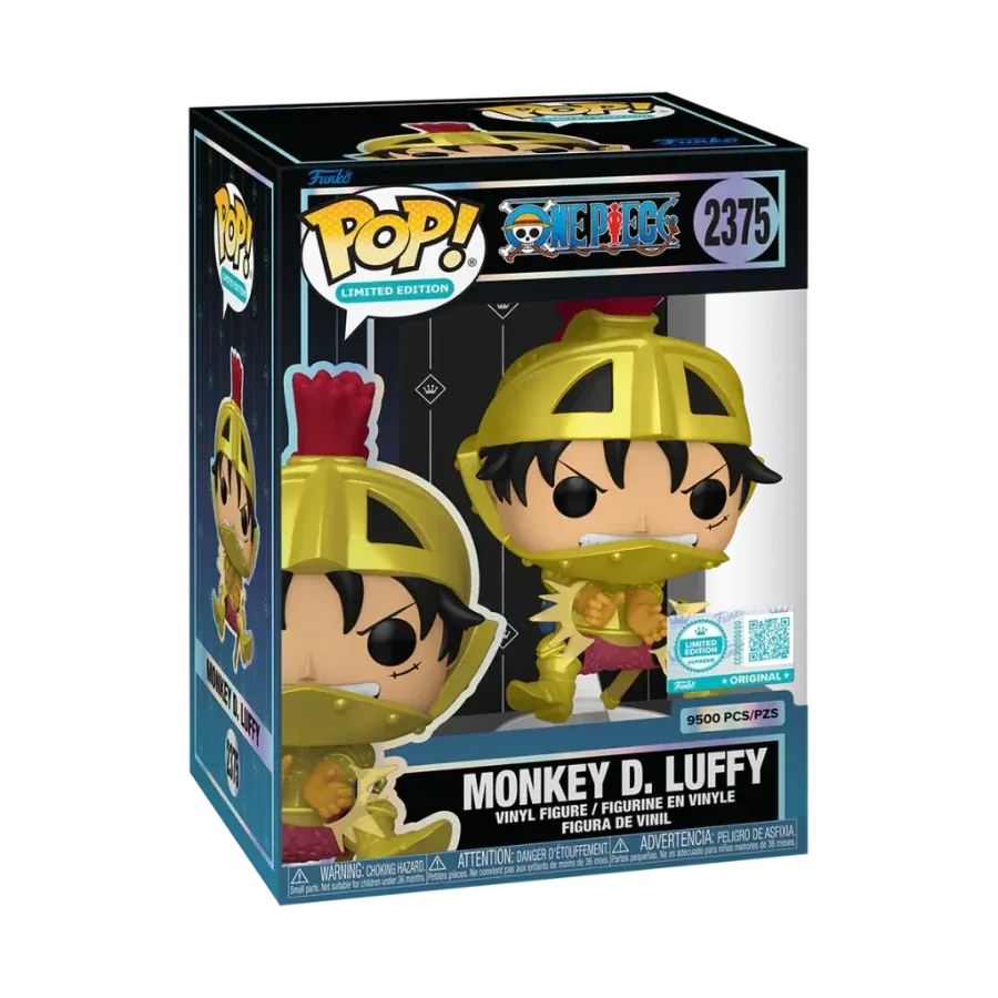 One Piece - Knight Monkey D. Luffy Pop! Vinyl Figure (Limited Supreme Edition)