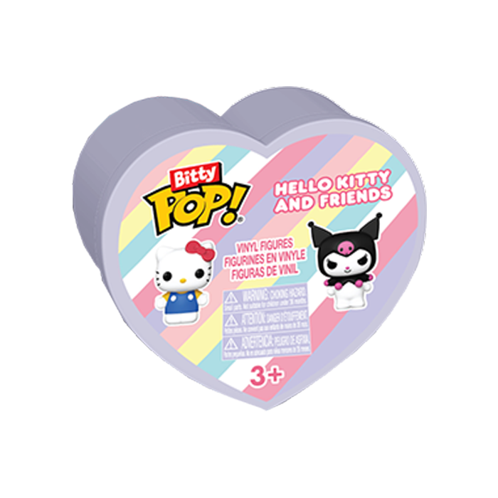 Hello Kitty and Friends - Heart Shaped Capsule Bitty Pop! Blind Bag Vinyl Figure (Single Unit) - product image 1 | Mighty