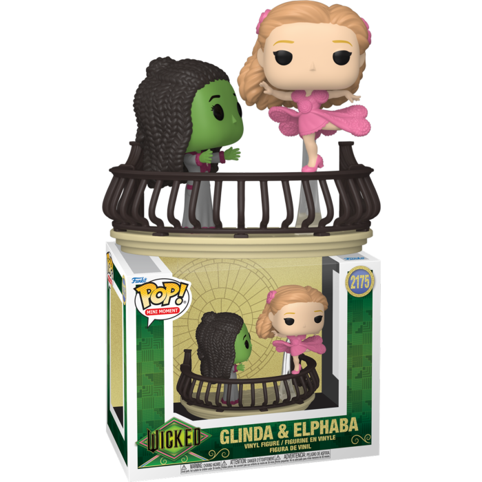 Wicked - Glinda &amp; Elephaba Pop! Mini Moment Vinyl Figure - product image 1 | Mighty Toys Australia