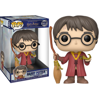 Harry Potter - Harry with Nimbus 2000 10" Pop! Vinyl Figure - product image 1 | Mighty Toys Australia