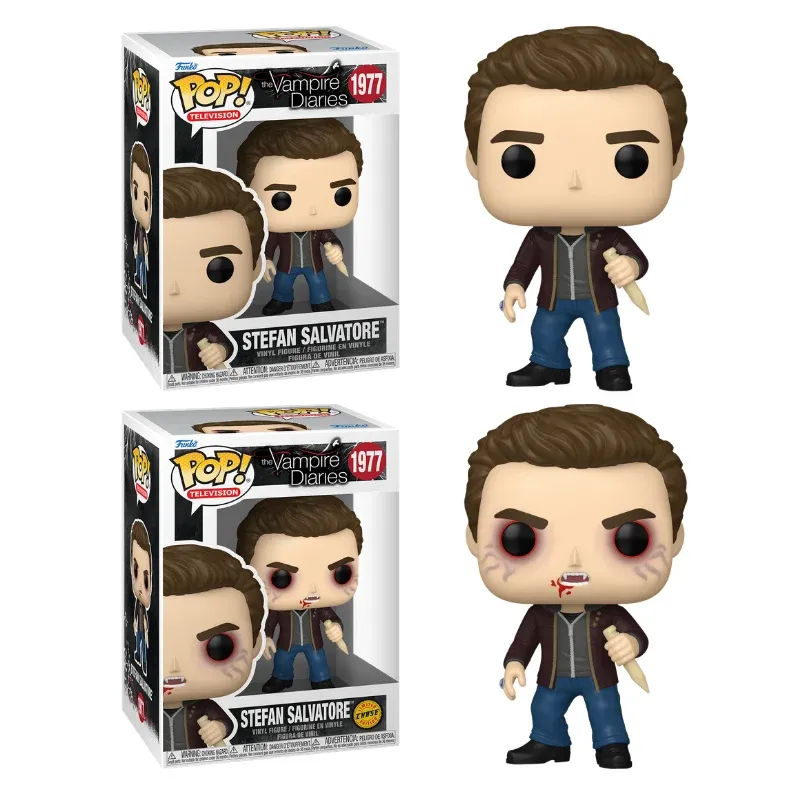 Pre-Order - The Vampire Diaries - Stefan Salvatore Chase Pop! Vinyl Figure - Bundle of 6 (set of 6 Pops)