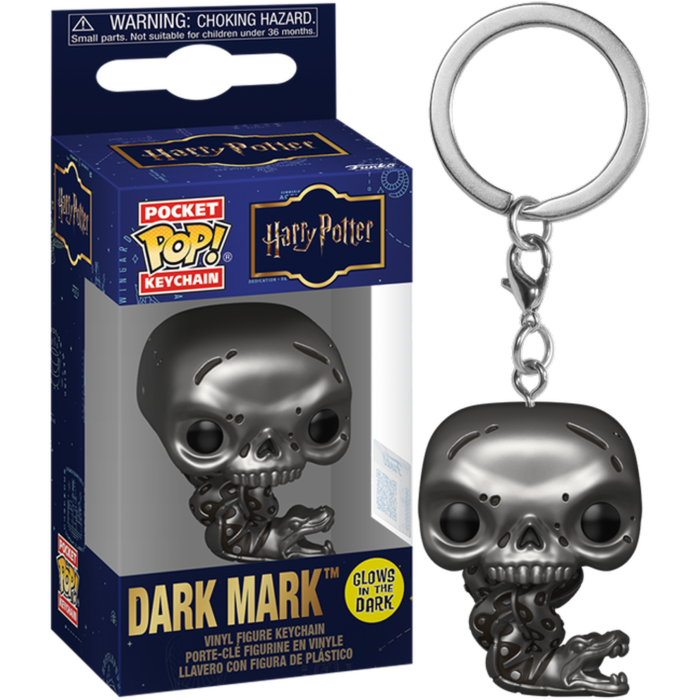 Harry Potter - Dark Mark Glow-in-the-Dark Pop! Keychain Vinyl Figure - product image 1 | Mighty Toys Australia