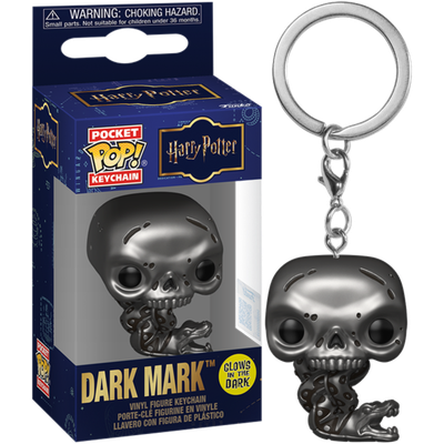 Harry Potter - Dark Mark Glow-in-the-Dark Pop! Keychain Vinyl Figure - product image 1 | Mighty Toys Australia
