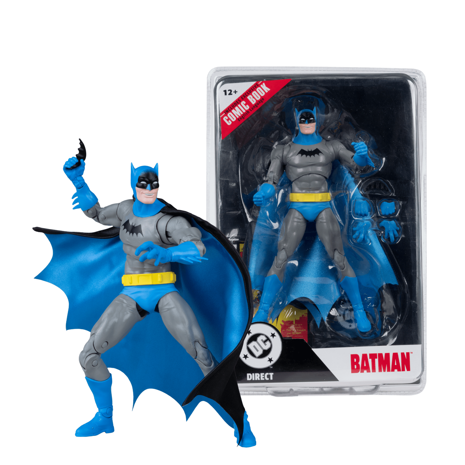 DC Comics - Batman (Batman #1) Page Punchers 7" Figure with Comic - product image 1 | Mighty Toys Australia