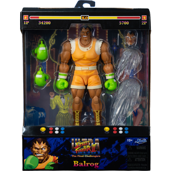 Ultra Street Fighter II: The Final Challengers - Balrog (Player 2) 1/12th Scale Action Figure - product image 1 | Mighty