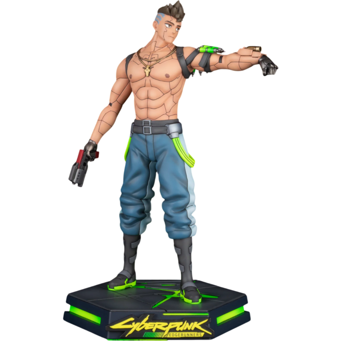 Cyberpunk: Edgerunners - David 9" Statue - product image 1 | Mighty Toys Australia