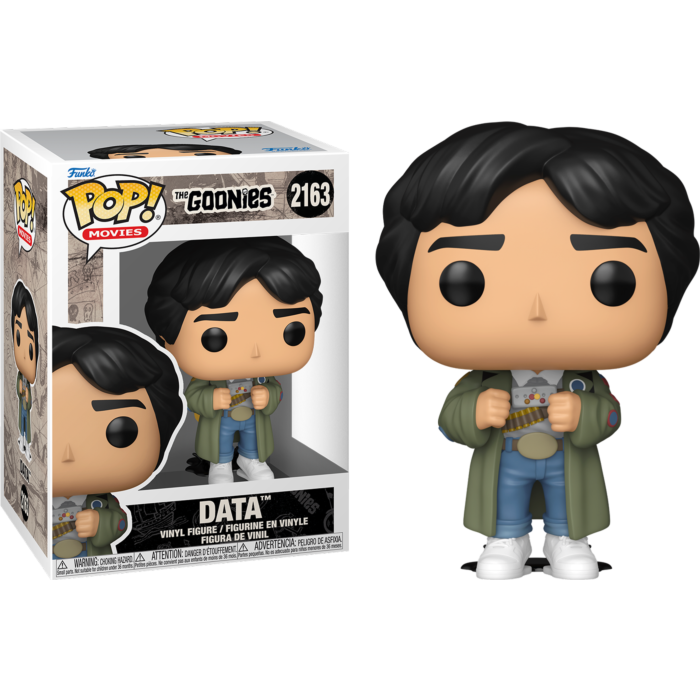 The Goonies - Data with Slick Shoes Pop! Vinyl Figure - product image 1 | Mighty Toys Australia