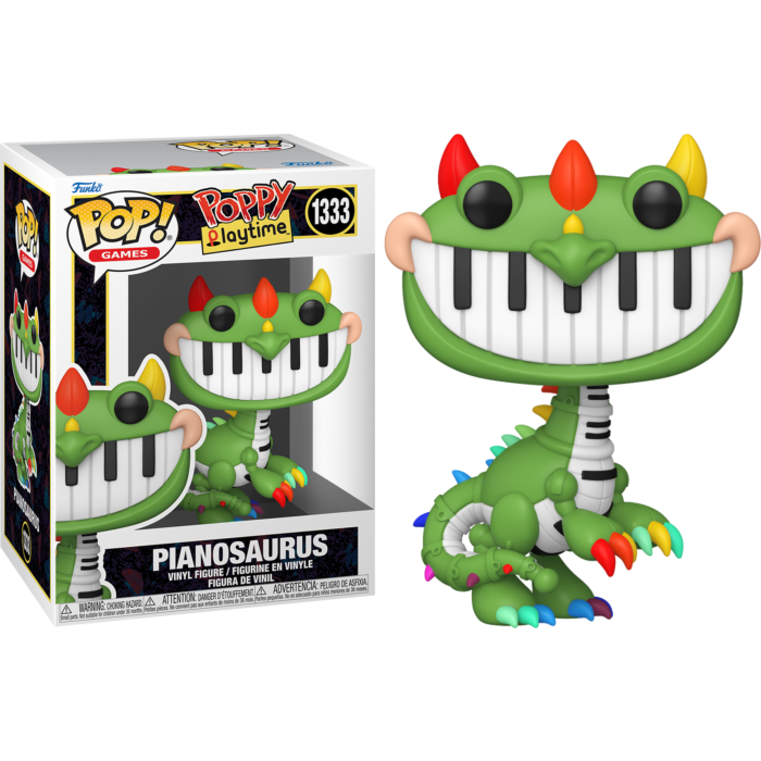 Poppy Playtime - Pianasaurus Pop! Vinyl Figure - product image 1 | Mighty Toys Australia