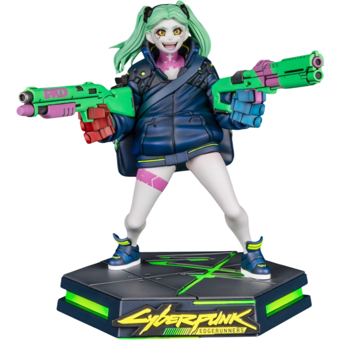 Cyberpunk: Edgerunners - Rebecca 6" Statue - product image 1 | Mighty Toys Australia