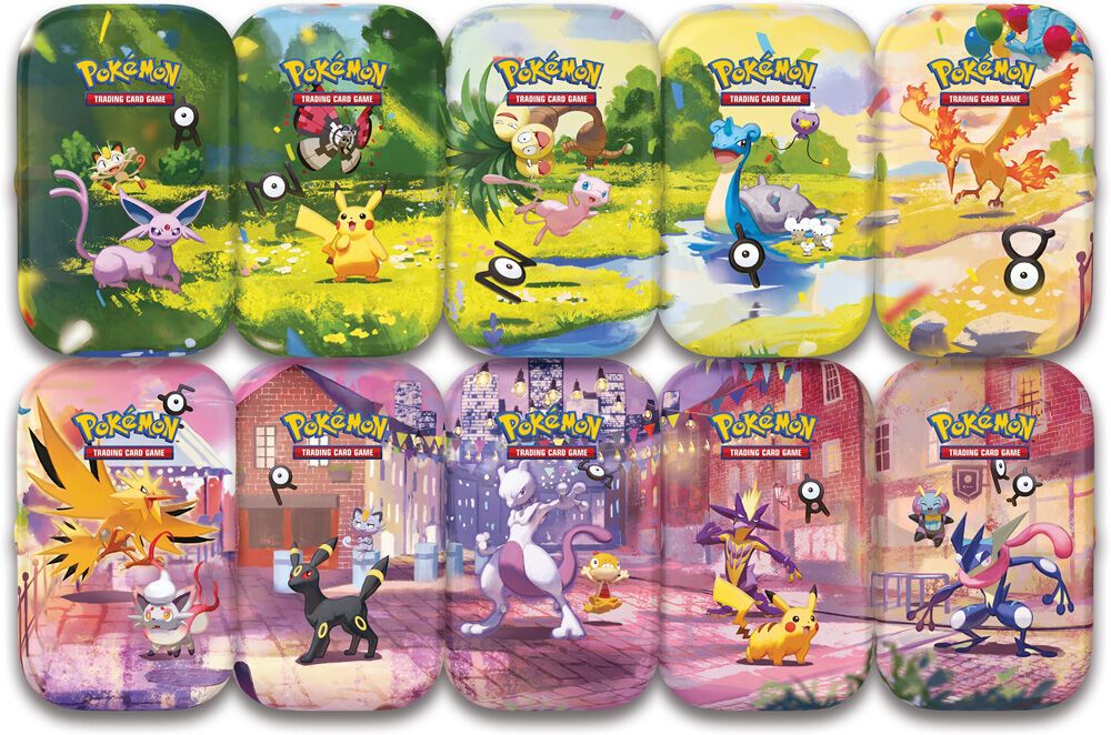 Pre-Order: Pokemon TCG 30th Celebration Mini Tin Assorted