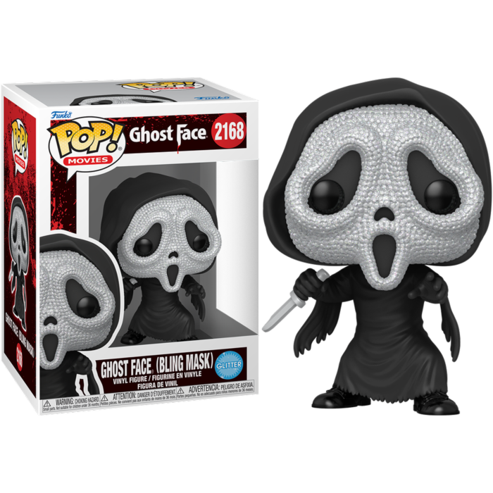 Ghost Face - Ghost Face (Bling Mask) (Glitter) Pop! Vinyl Figure - product image 1 | Mighty Toys Australia