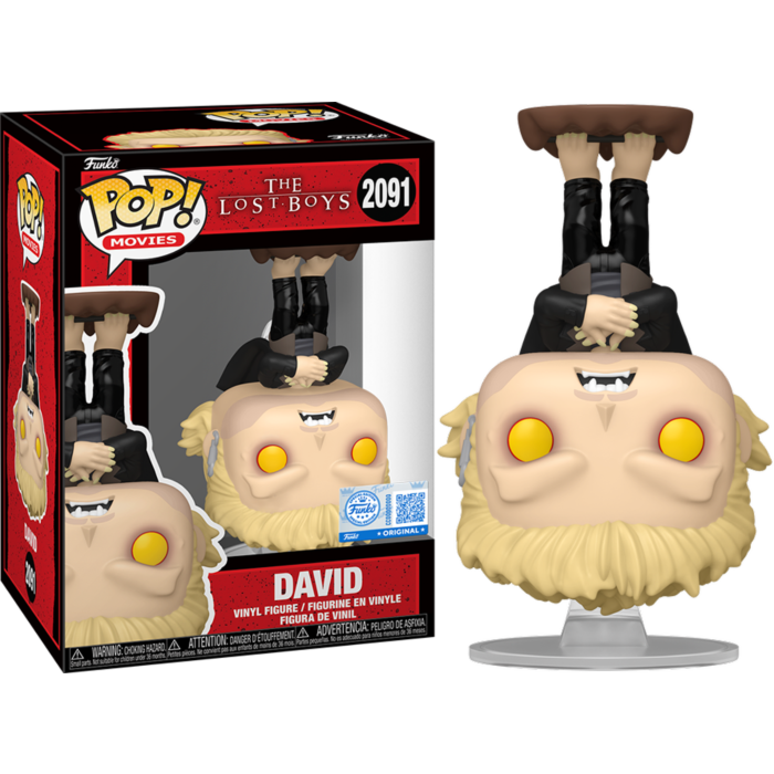 The Lost Boys - David (Hanging Upside Down) Pop! Vinyl Figure - product image 1 | Mighty Toys Australia
