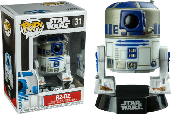 Star Wars - R2-D2 Pop! Vinyl Bobble Head Figure - product image 1 | Mighty Toys Australia