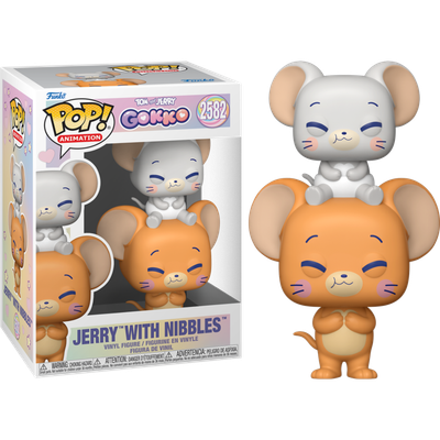 Tom &amp; Jerry: Gokko - Jerry with Nibbles Pop! Vinyl Figure - product image 1 | Mighty Toys Australia