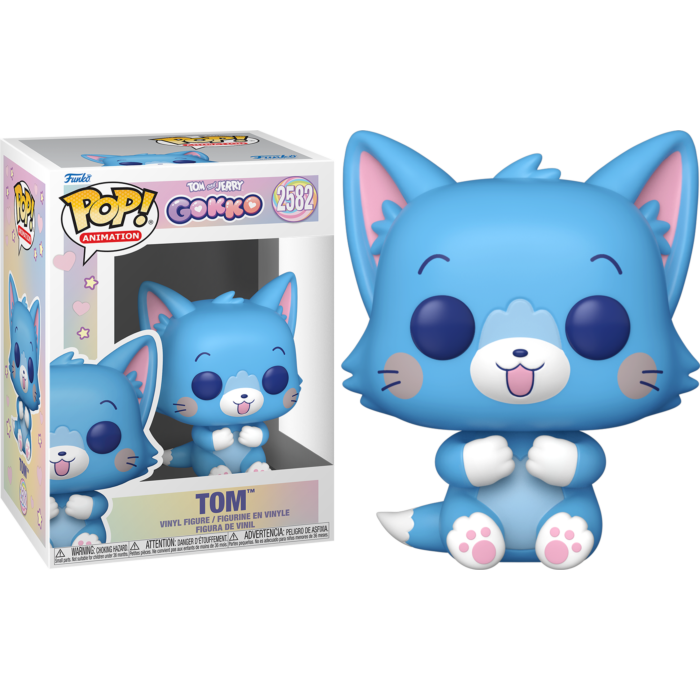 Tom &amp; Jerry: Gokko - Tom (Sitting) Pop! Vinyl Figure - product image 1 | Mighty Toys Australia