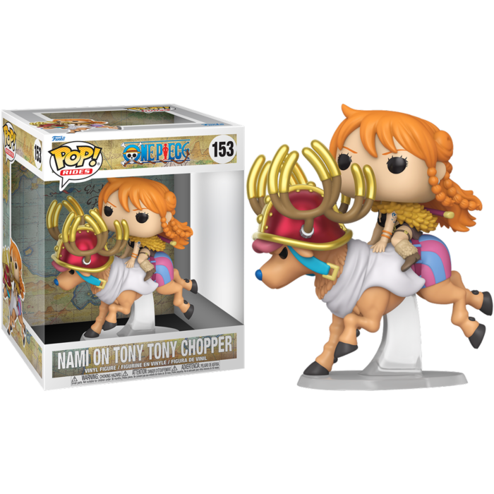 One Piece - Nami on Tony Tony Chopper Pop! Rides Vinyl Figure - product image 1 | Mighty Toys Australia