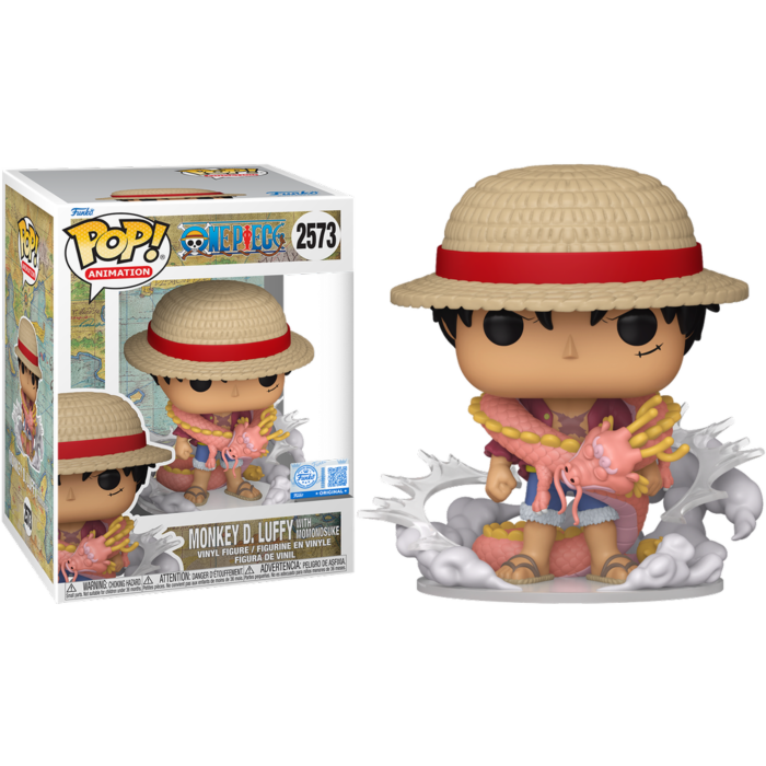 One Piece - Monkey D. Luffy with Momonosuke Pop! Premium Vinyl Figure - product image 1 | Mighty Toys Australia