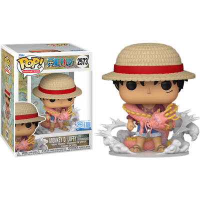 One Piece - Monkey D. Luffy with Momonosuke Pop! Premium Vinyl Figure - product image 1 | Mighty Toys Australia