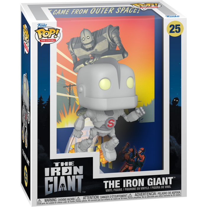 The Iron Giant - The Iron Giant VHS Pop! Cover Vinyl Figure - product image 1 | Mighty Toys Australia