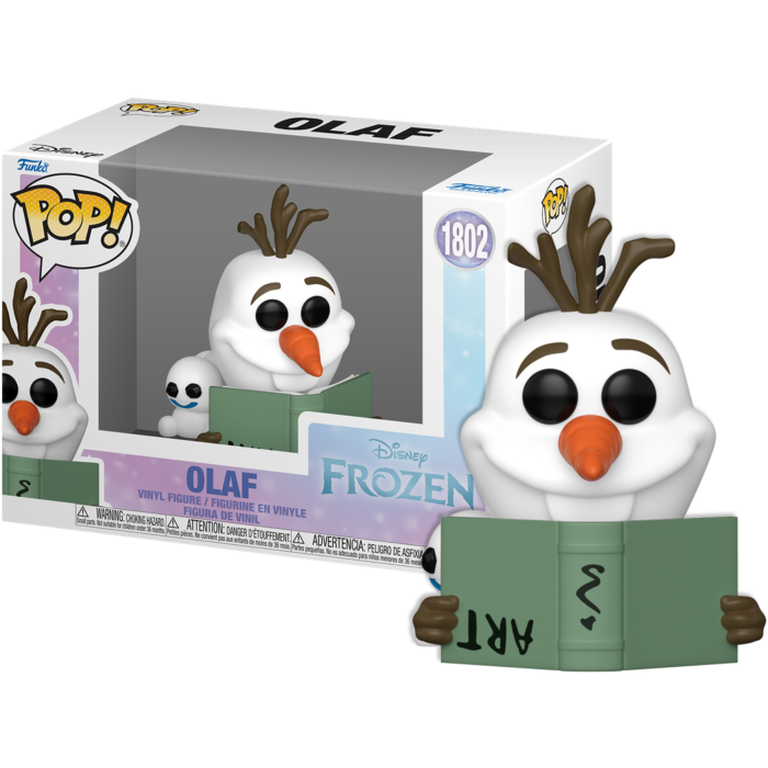 Frozen - Olaf (Reading) Pop! Vinyl Figure - product image 1 | Mighty Toys Australia