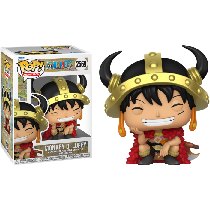 One Piece - Monkey D. Luffy with Helmet Pop! Vinyl Figure - product image 1 | Mighty Toys Australia