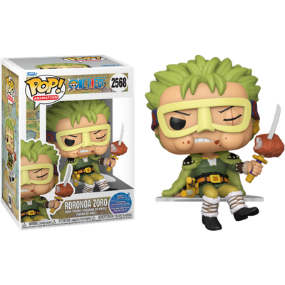 One Piece - Roronoa Zoro Pop! Shelf Sitter Vinyl Figure - product image 1 | Mighty Toys Australia