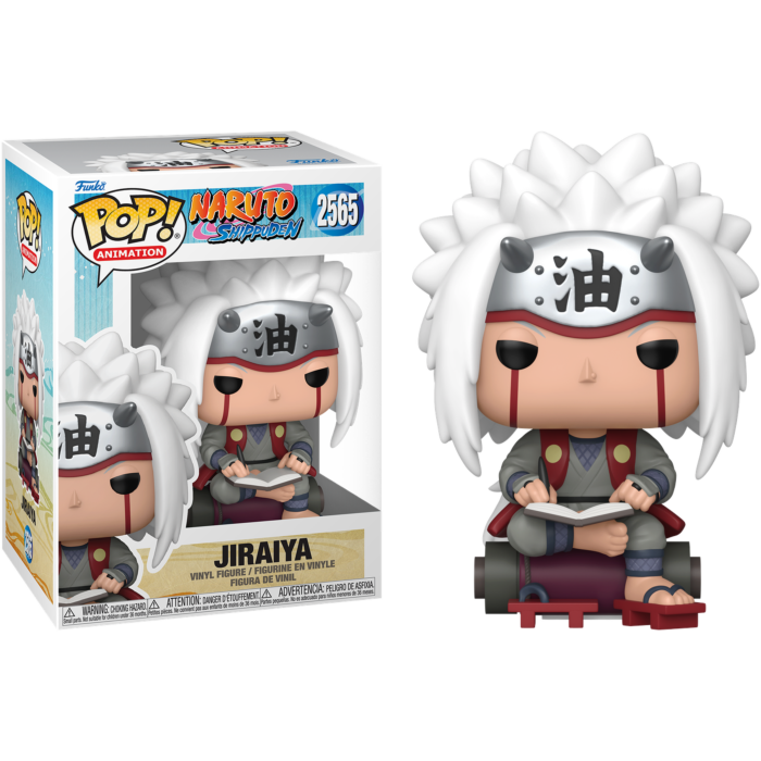 Naruto: Shippuden - Jiraiya (Reading) Pop! Vinyl Figure - product image 1 | Mighty Toys Australia