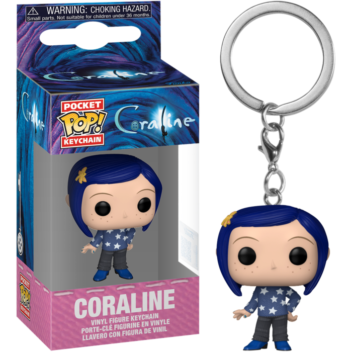 Coraline - Coraline Pocket Pop! Keychain - product image 1 | Mighty Toys Australia