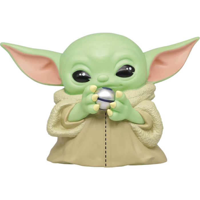 Star Wars: The Mandalorian - Grogu with Ball PVC Money Bank - product image 1 | Mighty Toys Australia