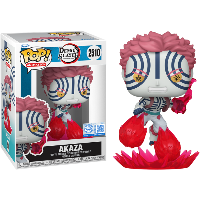 Demon Slayer - Akaza (Explosive Flurry) Pop! Vinyl Figure - product image 1 | Mighty Toys Australia