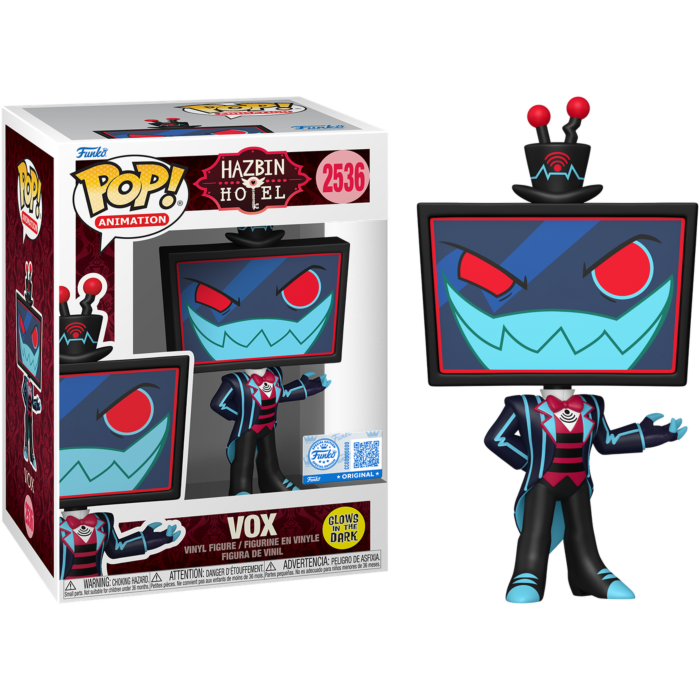 Hazbin Hotel - Vox Glow-in-the-Dark Pop! Vinyl Figure - product image 1 | Mighty Toys Australia