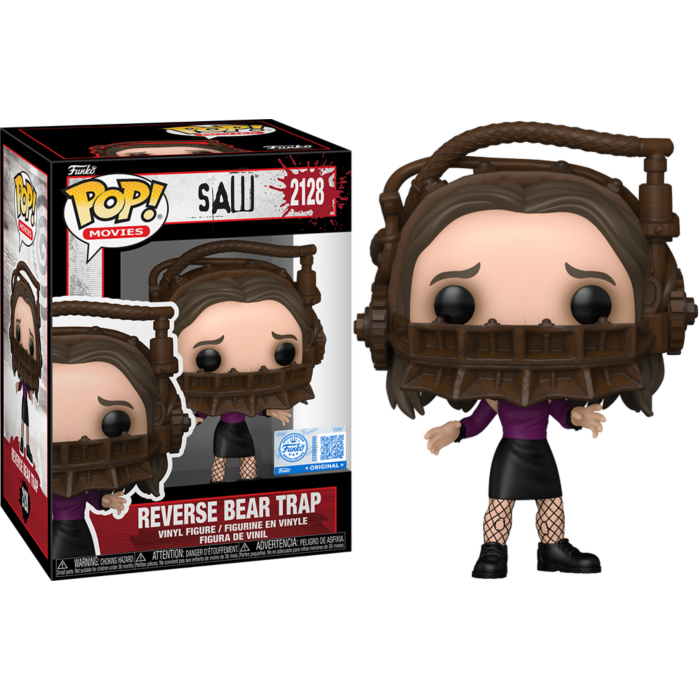 Saw - Reverse Bear Trap Pop! Vinyl Figure - product image 1 | Mighty Toys Australia
