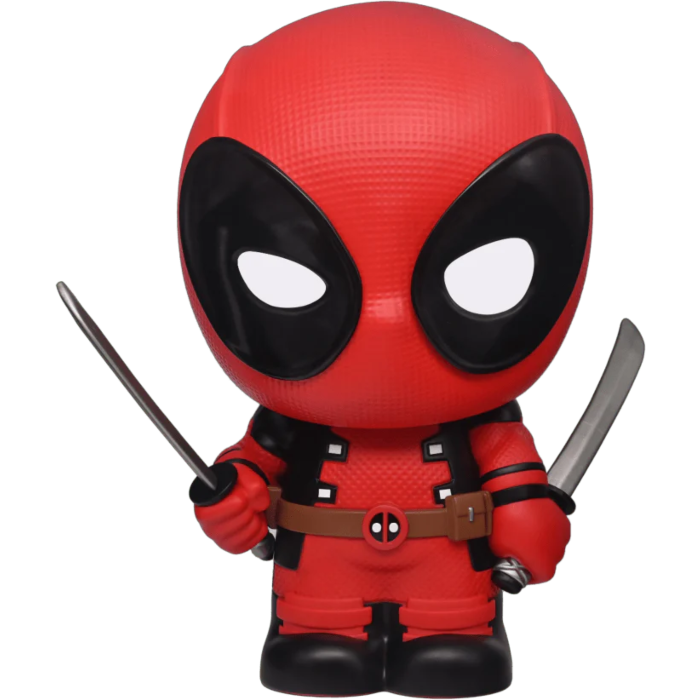 Marvel - Deadpool Deluxe Collectable Figural 18" PVC Money Bank - product image 1 | Mighty Toys Australia