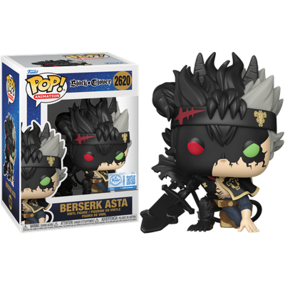 Black Clover - Berserk Asta Pop! Vinyl Figure - product image 1 | Mighty Toys Australia