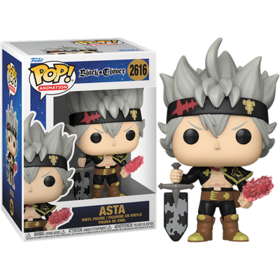Black Clover - Asta with Devil Arm Pop! Vinyl Figure - product image 1 | Mighty Toys Australia