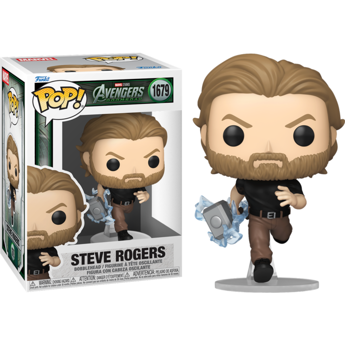 Avengers: Doomsday - Steve Rogers Pop! Vinyl Figure - product image 1 | Mighty Toys Australia