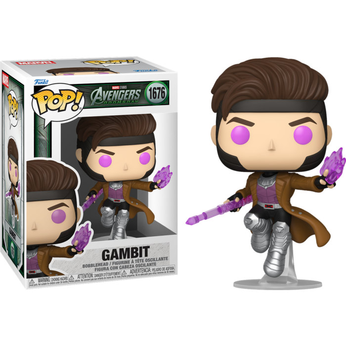 Avengers: Doomsday - Gambit Pop! Vinyl Figure - product image 1 | Mighty Toys Australia