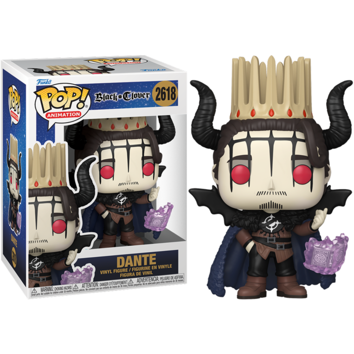 Black Clover - Dante (Devil Form) Pop! Vinyl Figure - product image 1 | Mighty Toys Australia