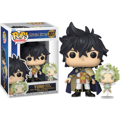 Black Clover - Yuno with Sylph Pop! Vinyl Figure - product image 1 | Mighty Toys Australia