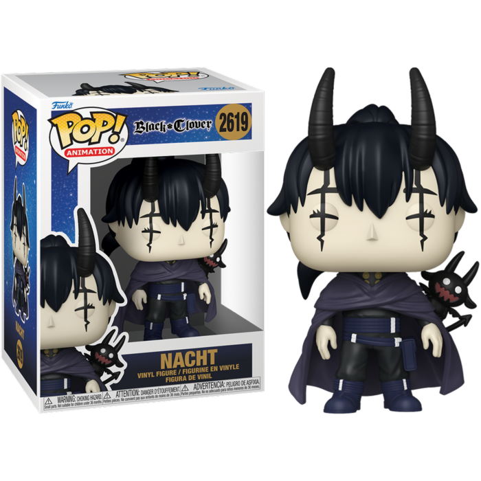 Black Clover - Nacht Pop! Vinyl Figure - product image 1 | Mighty Toys Australia