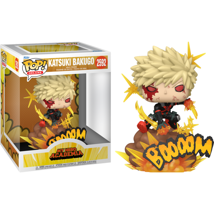 My Hero Academia - Katsuki Bakugo Deluxe Pop! Vinyl Figure - product image 1 | Mighty Toys Australia