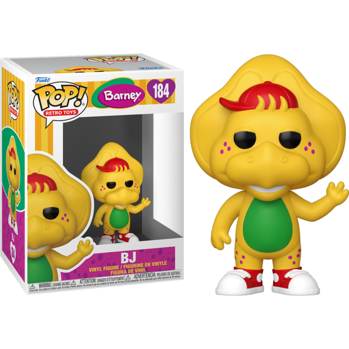 Barney - BJ Pop! Vinyl Figure - product image 1 | Mighty Toys Australia