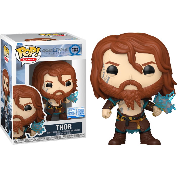 God of War: Ragnarok - Thor Pop! Vinyl Figure - product image 1 | Mighty Toys Australia
