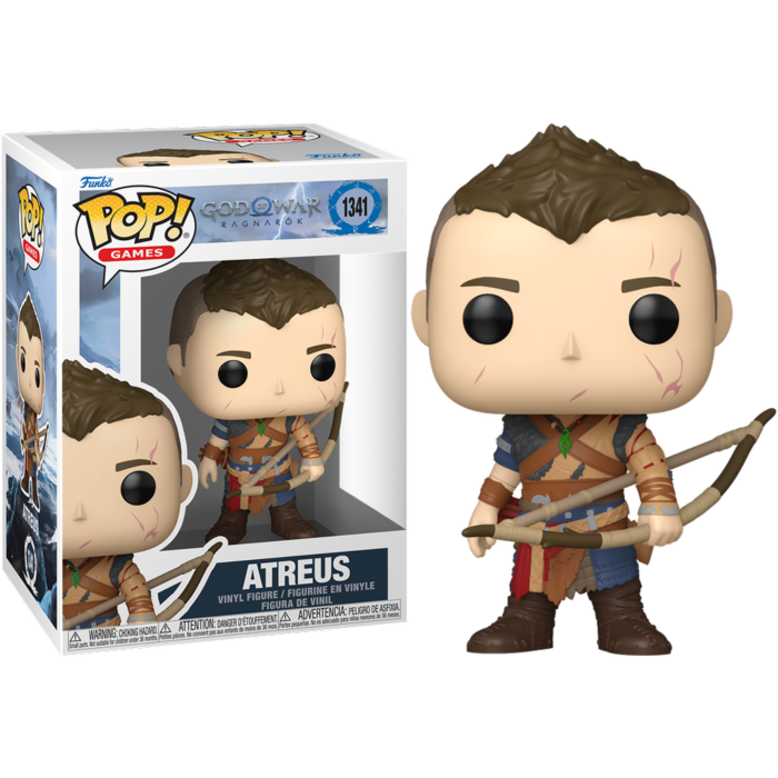 God of War: Ragnarok - Atreus Pop! Vinyl Figure - product image 1 | Mighty Toys Australia