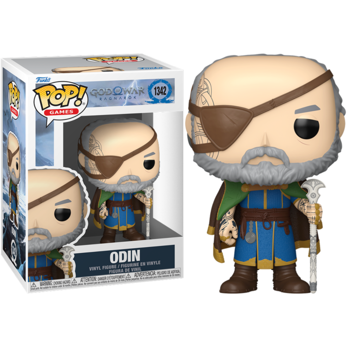 God of War: Ragnarok - Odin Pop! Vinyl Figure - product image 1 | Mighty Toys Australia