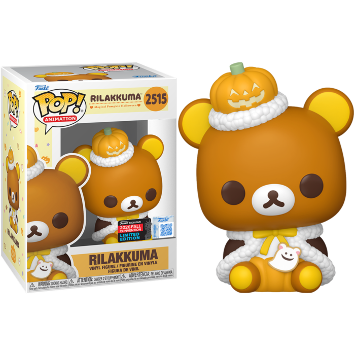 Rilakkuma - Rilakkuma Pop! Vinyl Figure (2026 Fall Convention Exclusive) - product image 1 | Mighty Toys Australia