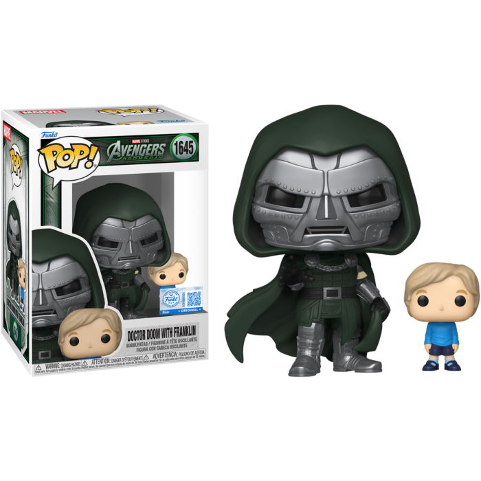 Avengers: Doomsday - Doctor Doom with Franklin Pop! Vinyl Figure - product image 1 | Mighty Toys Australia