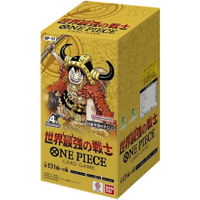 One Piece - The World's Strongest Warrior [OP-17] (Japanese Import) Booster Box